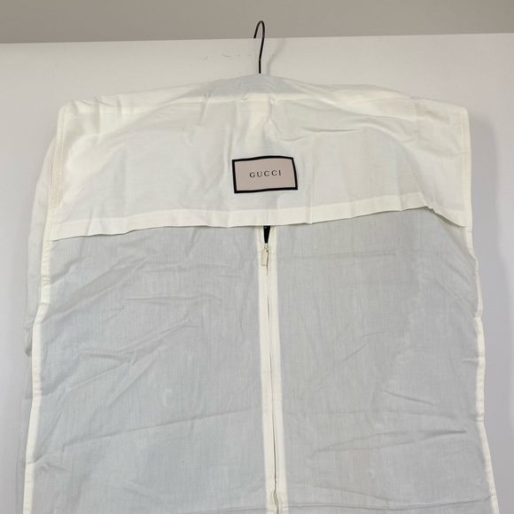 Gucci Poncho GG Logo Reversible Fringed 100% Wool - Picture 8 of 16